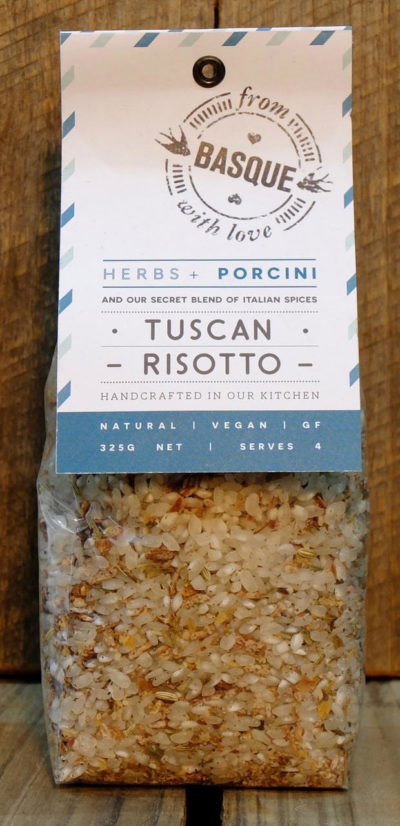 From Basque with Love - Vegan Tuscan Risotto
