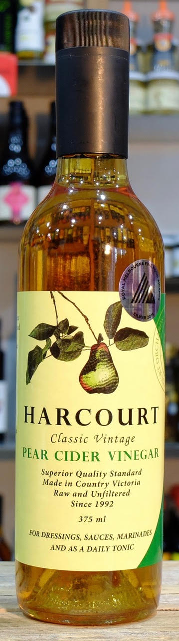 Harcourt - Raw and Unfiltered Pear Cider Vinegar 375ml