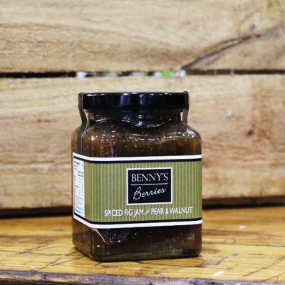 Benny's Berries - Spiced Fig Jam with Pear and Walnut