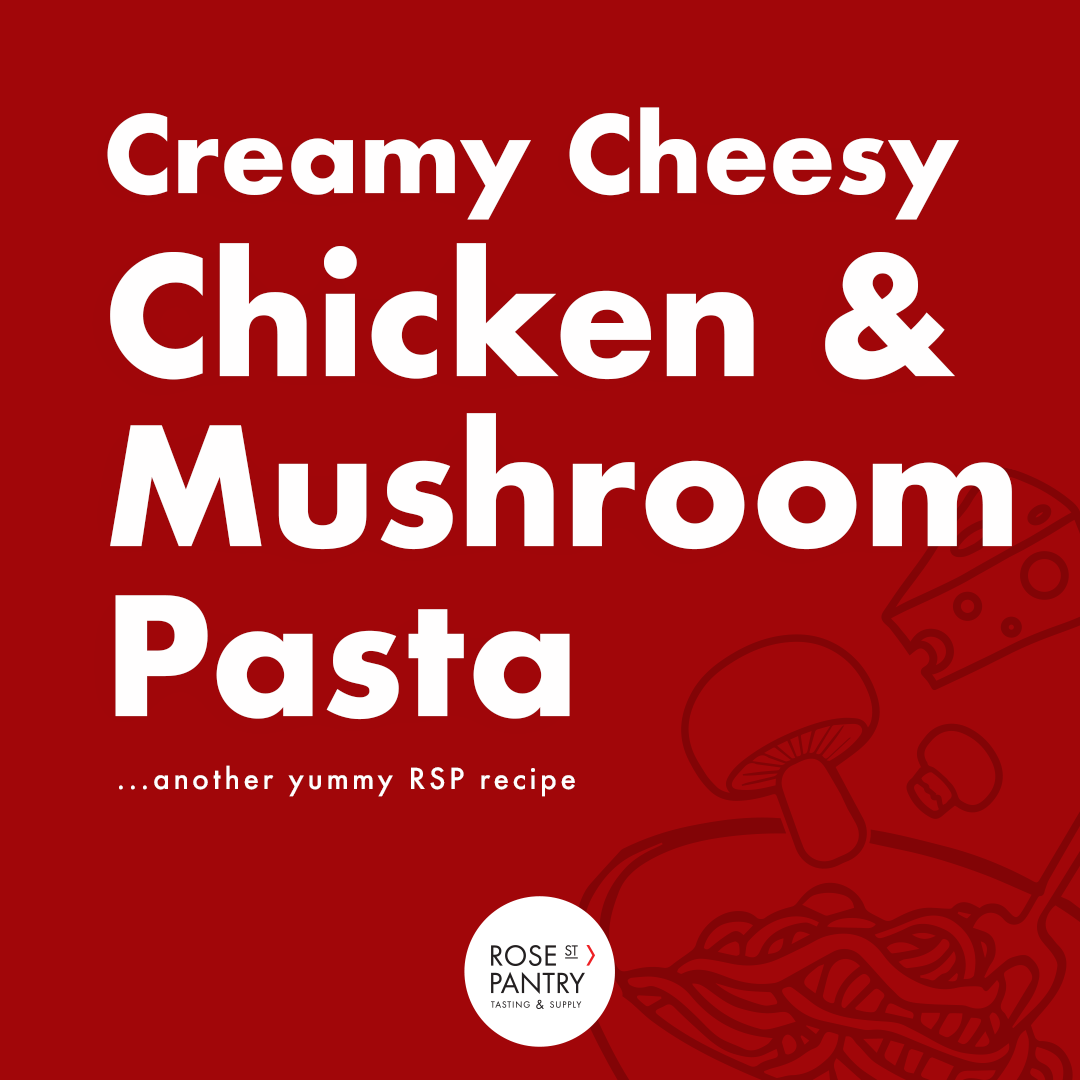 Creamy Cheesy Chicken and Mushroom Pasta Recipe